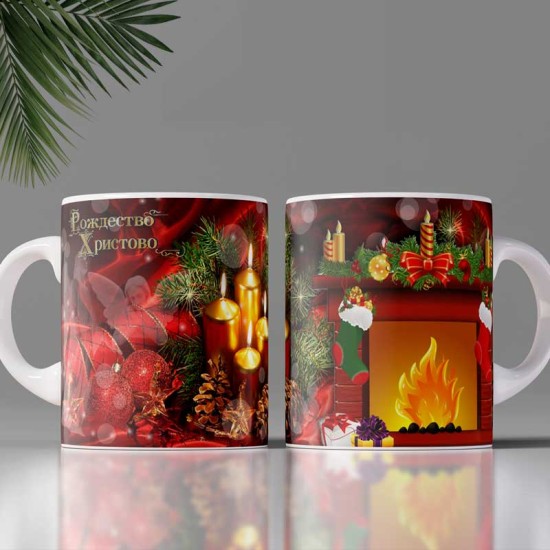 3D ЧАША С ПРИНТ 7481