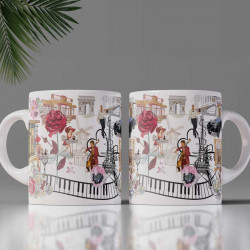 3D ЧАША С ПРИНТ 7568