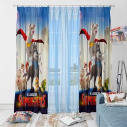 Плътно детско перде с 3D принт Superpets 11886