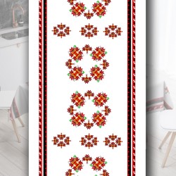 ПОКРИВКА ЗА МАСА С НАРОДНИ МОТИВИ 13296