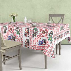 ПОКРИВКА ЗА МАСА С НАРОДНИ МОТИВИ 7557 ПОКРИВКА ЗА МАСА С НАРОДНИ МОТИВИ 7557