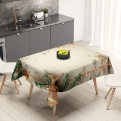 Празнична покривка за маса, с коледен 4K дизайн 14198 - Българско производство