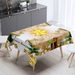 Празнична покривка за маса с Коледни мотиви 7456