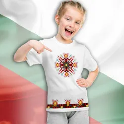 Детска тениска с народни мотиви 11350