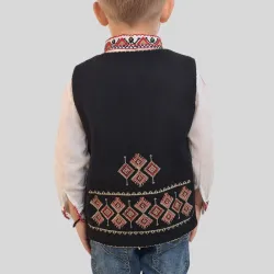 Детски елек с бродирани етно мотиви 13574