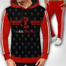 3D мъжки спортен екип с принт Manchester United 12164