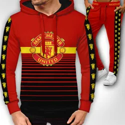 3D мъжки спортен екип с принт Manchester United 12123