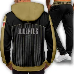 3D мъжки спортен екип с принт Juventus 12124