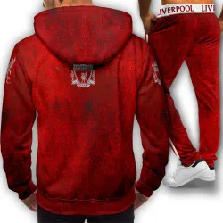 3D мъжки спортен екип с принт Liverpool 12125
