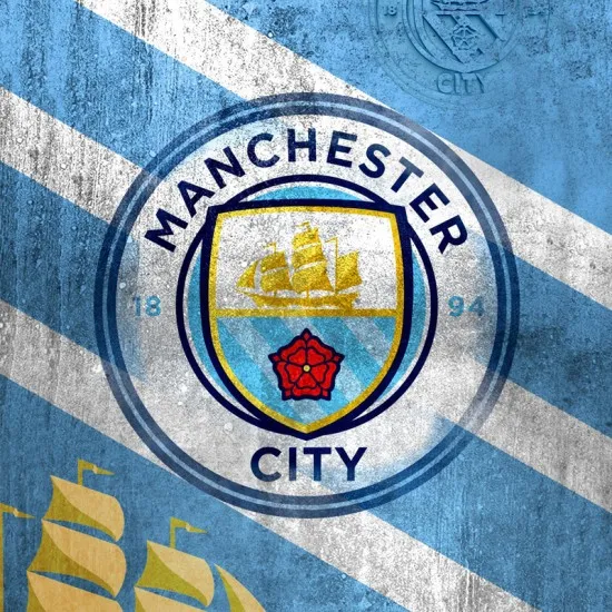 3D луксозен спален комплект с Manchester citi