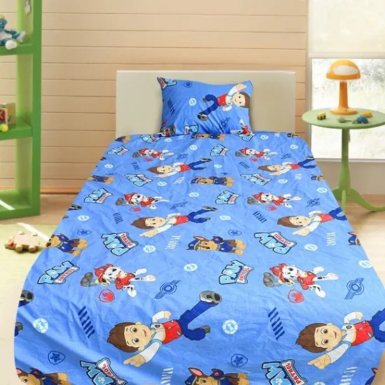 Комплект от детско луксозно спално бельо Paw Patrol